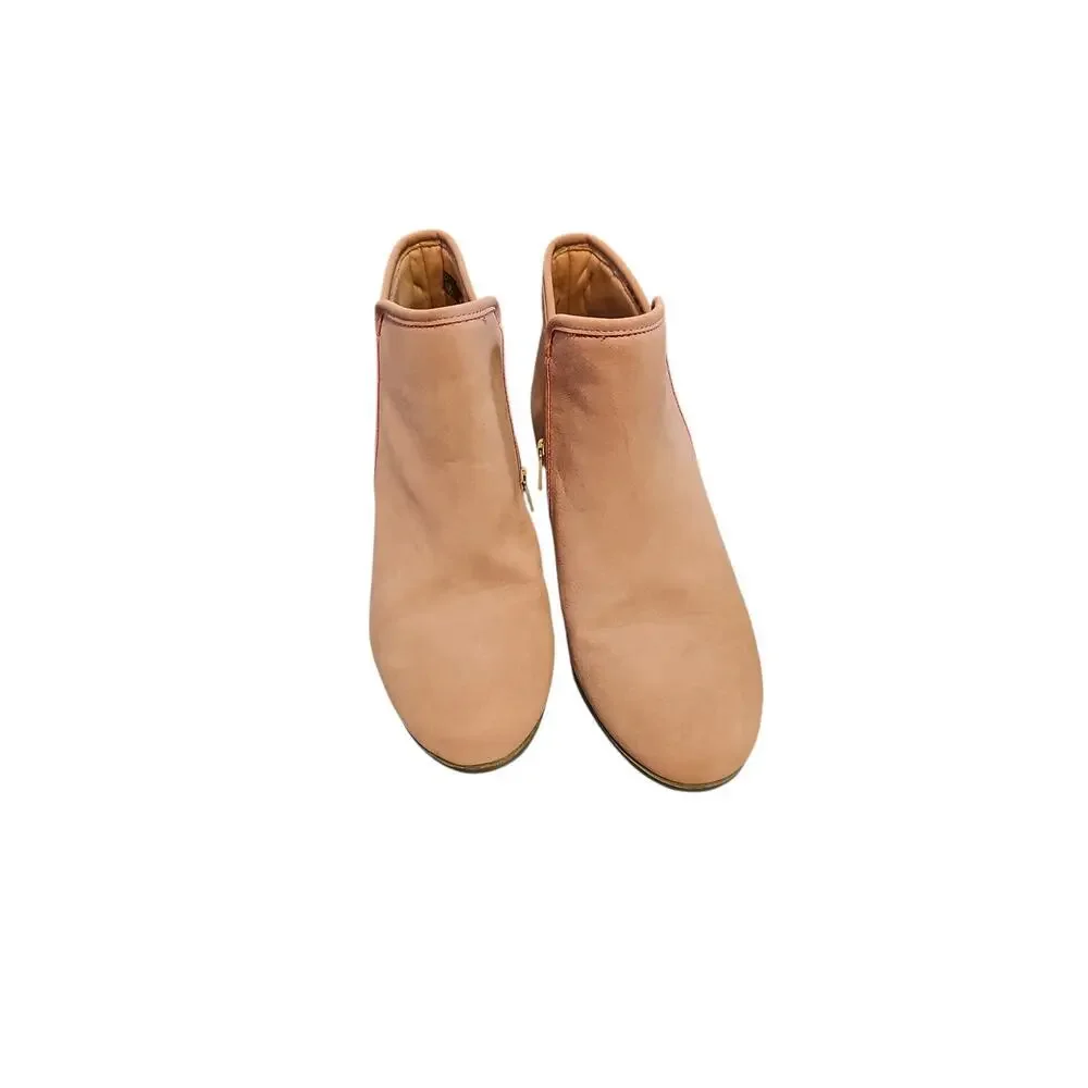 Wonder Nation dusty pink rose ankle boots big girls 6